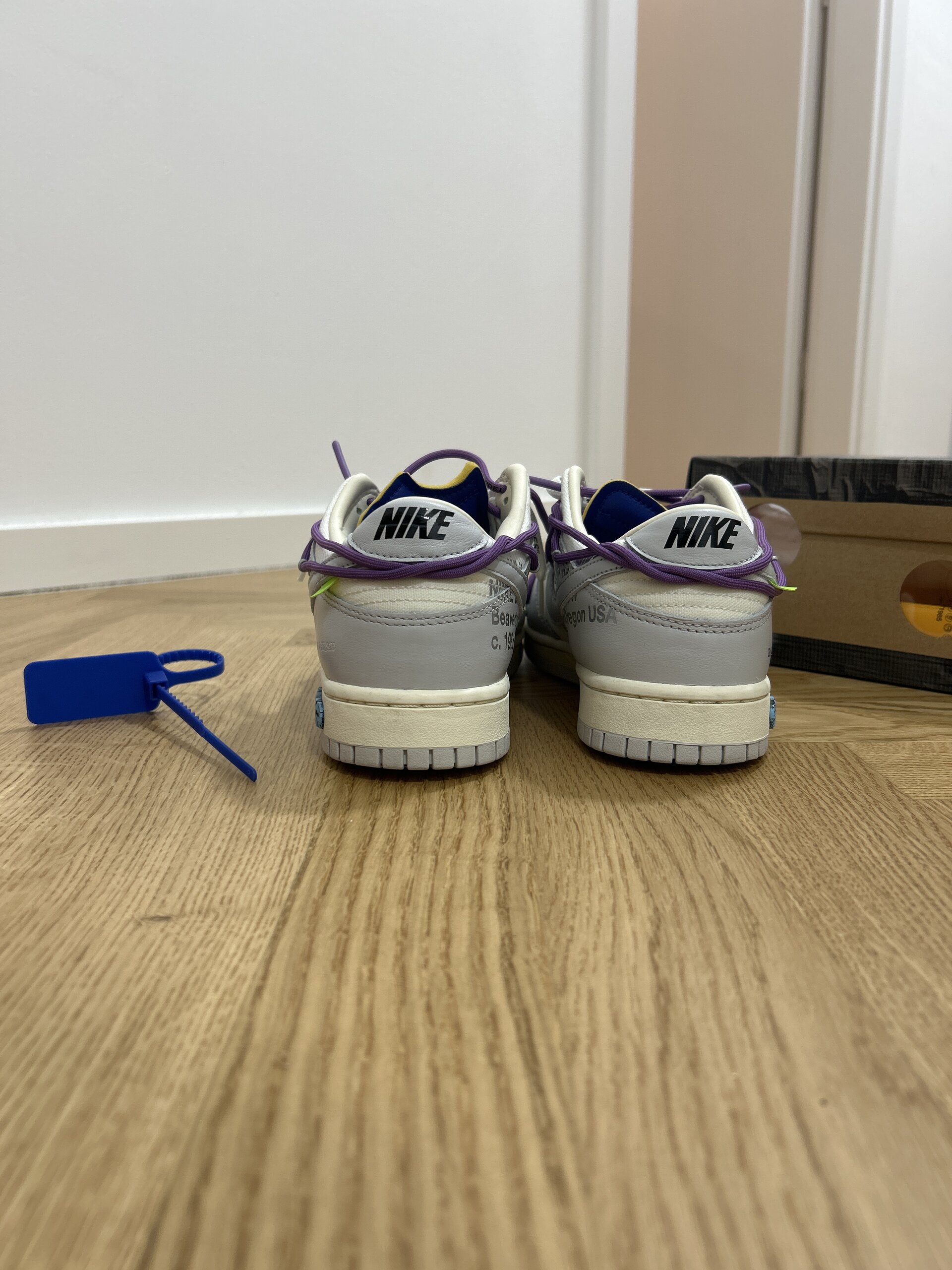 Nike x Off-White Dunk Low Lot 48 (2021) photo 4