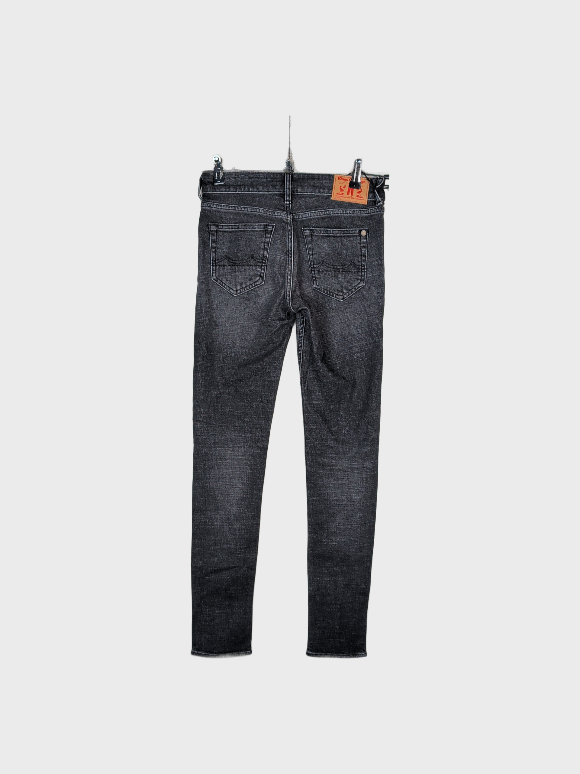 KINGS OF INDIGO Charcoal Jeans Men 26 L32 photo 2