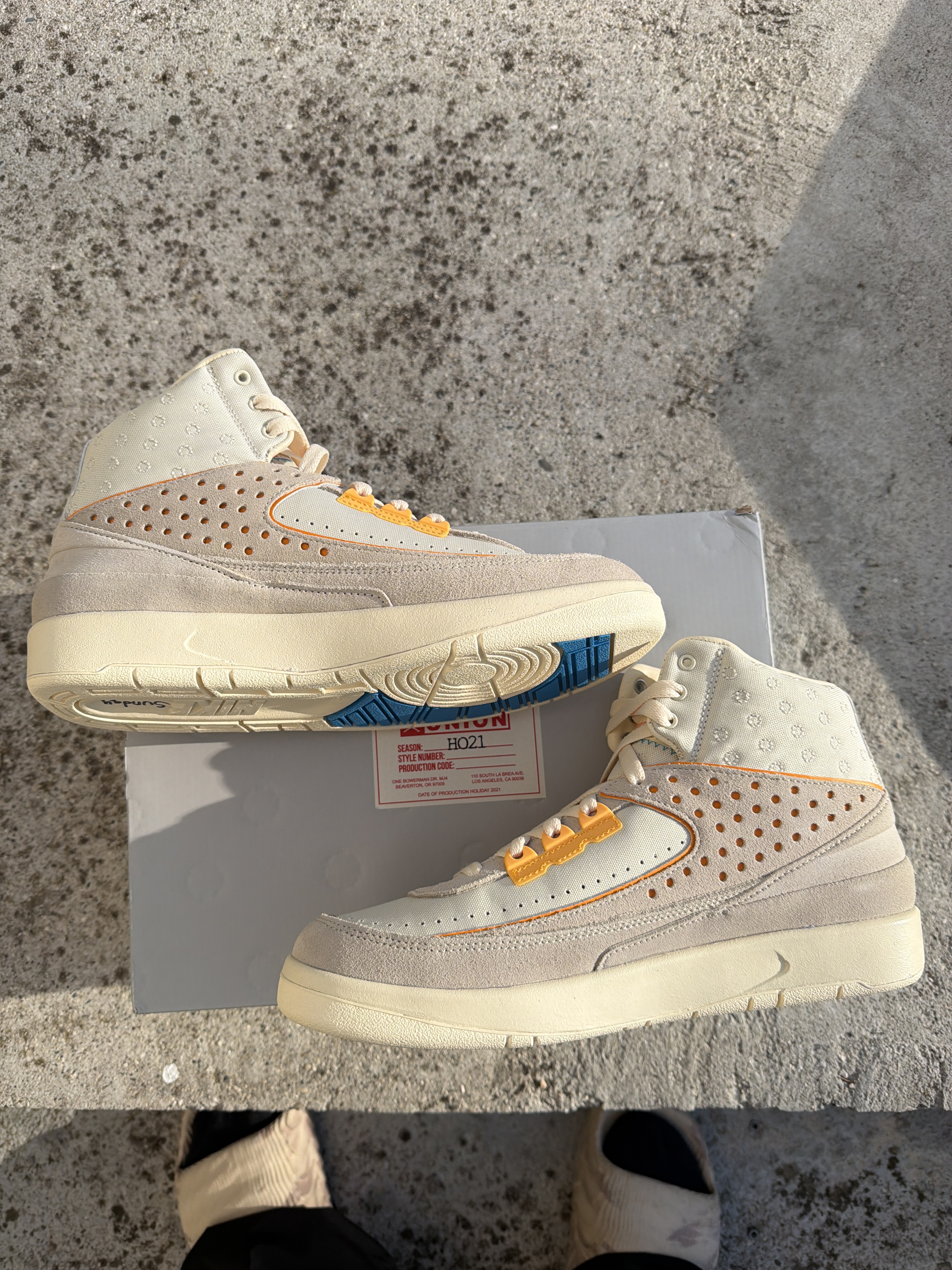 Air Jordan 2 x UNION 'Rattan' (2022) photo 2