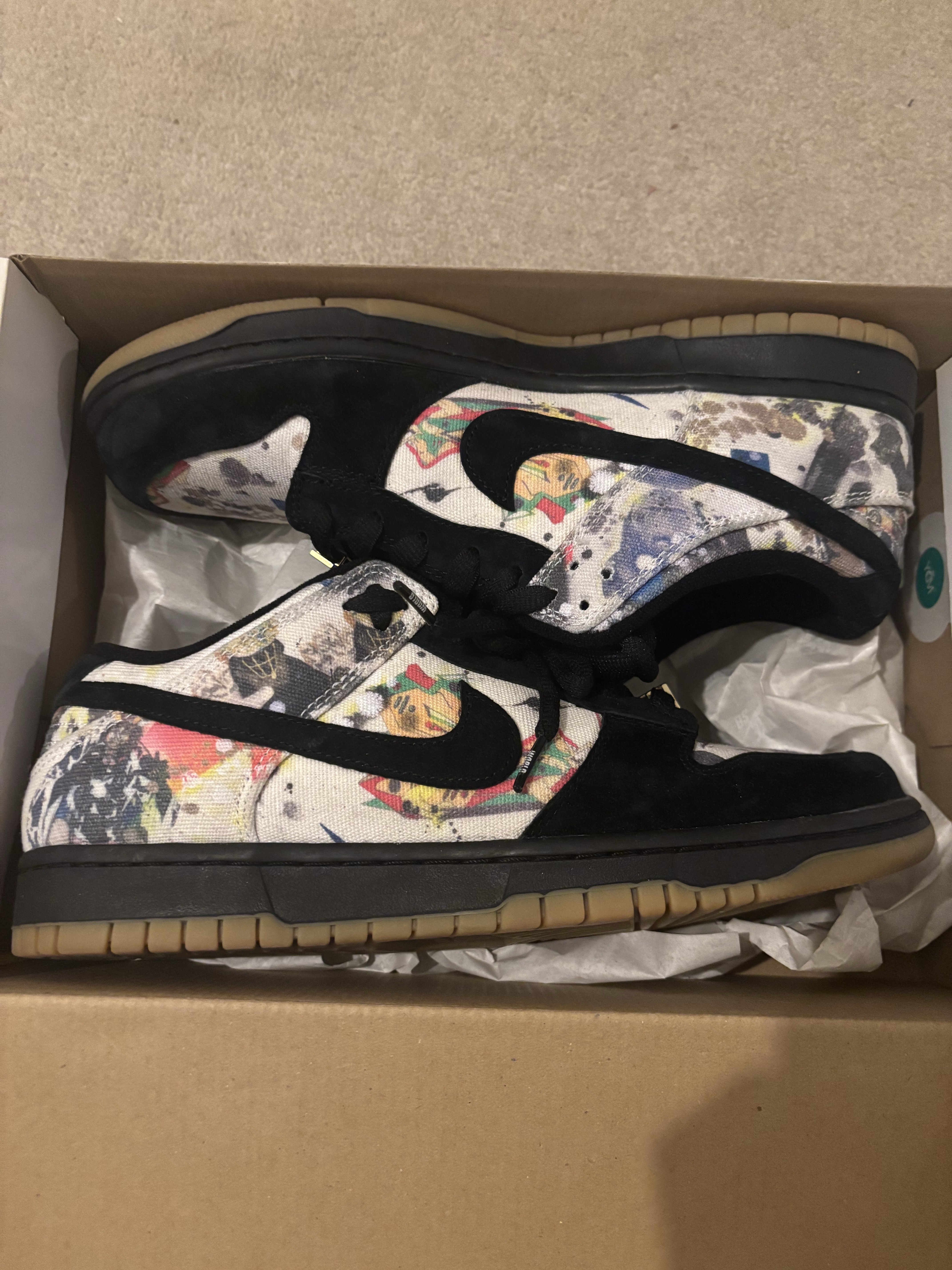 Nike SB x Supreme Dunk Low 'Rammellzee' (2023) photo 1