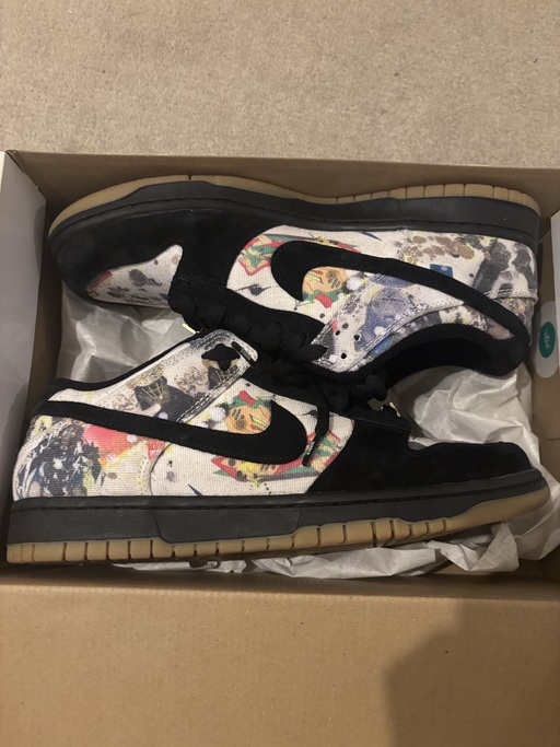 Nike SB x Supreme Dunk Low 'Rammellzee' (2023)
