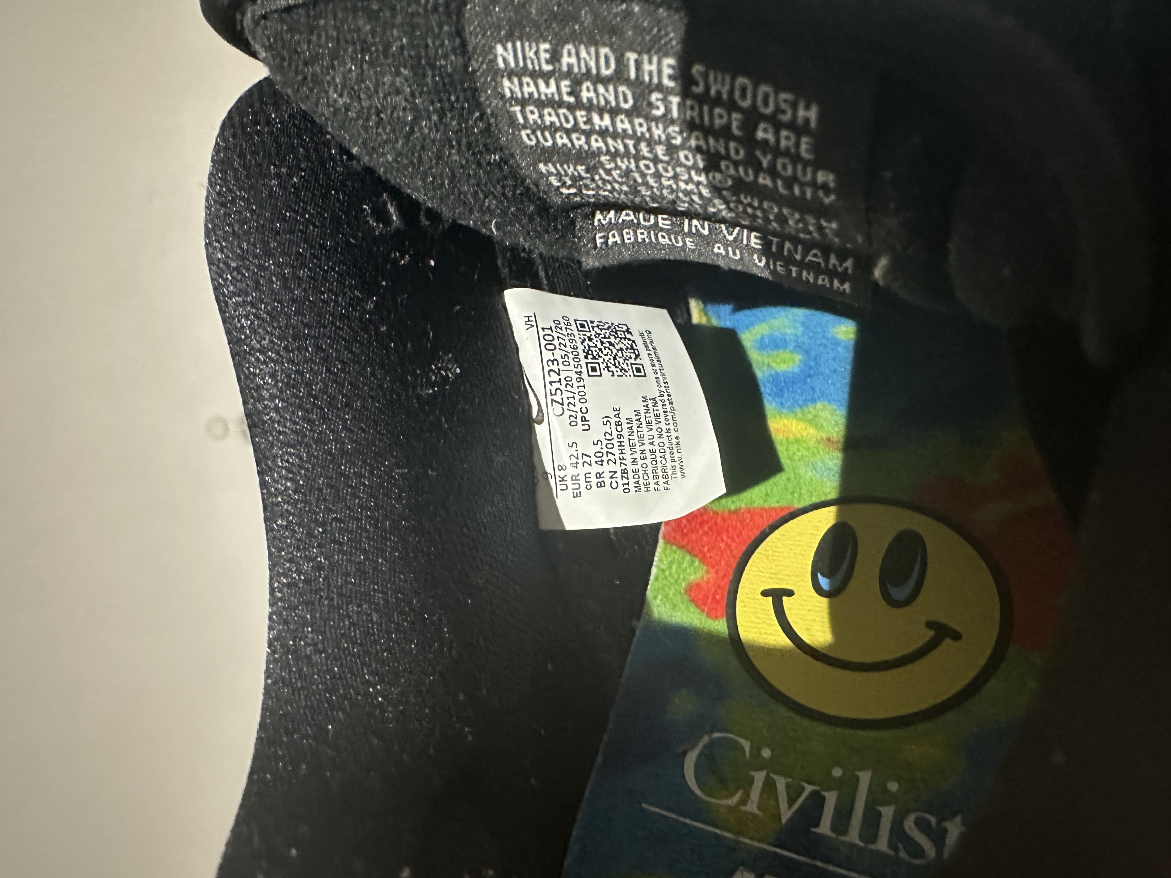 Nike SB x Civilist Dunk Low 'Heat Map' (2020) photo 6