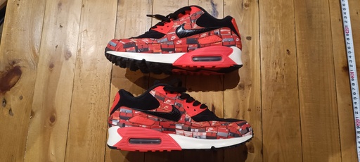 Nike x Atmos Air Max 90 'We Love Nike' Box Pack (Bright Crimson) (2018)