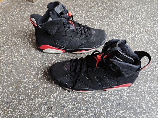 Air Jordan 6 OG 'Infrared' Black (NIKE AIR) (2019)