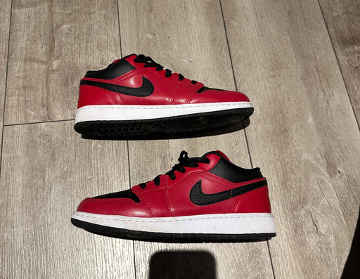 Air Jordan 1 Low Gym Red Black (GS) (2021)