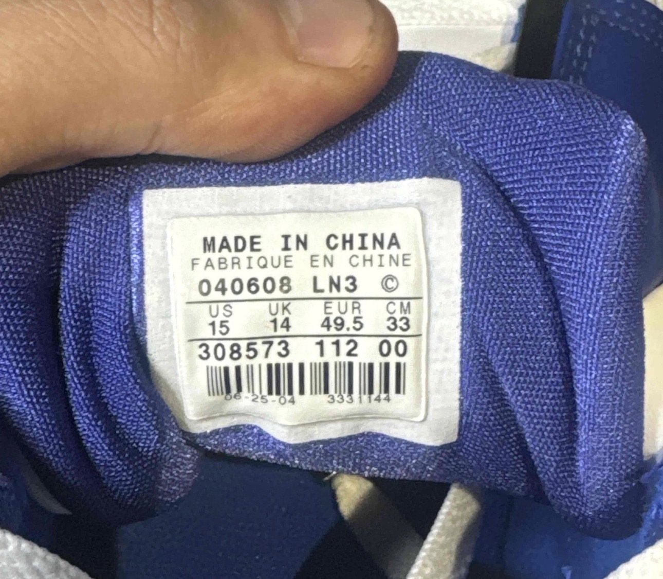 Nike LeBron 1 Air Zoom Generation Low White Varsity Royal photo 6