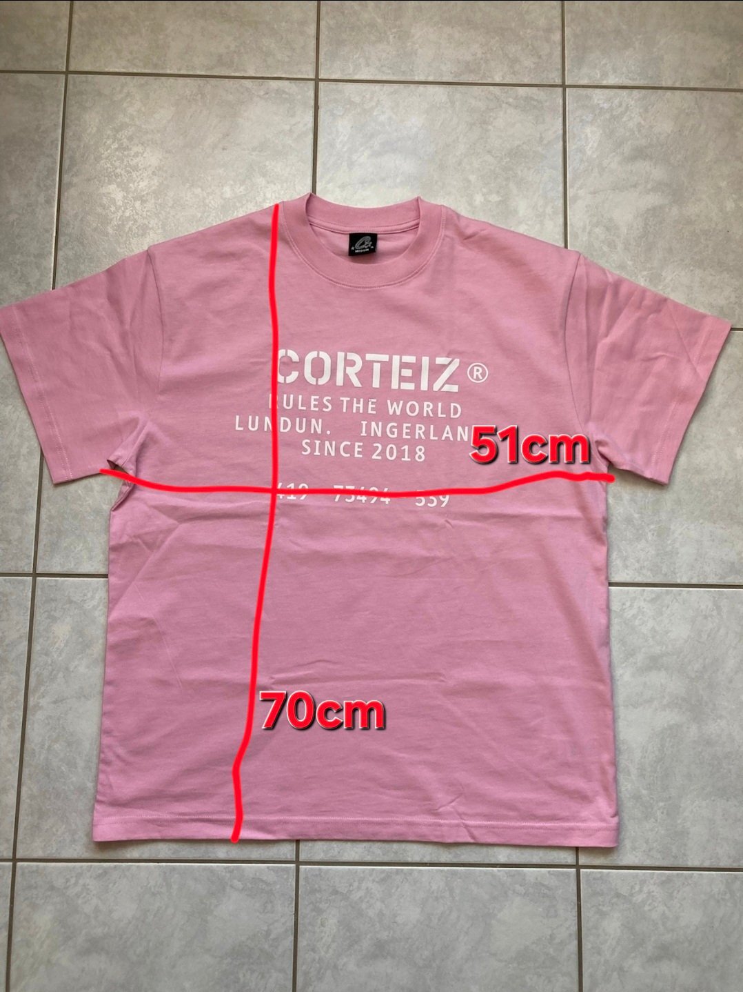Corteiz Rules The World Stencil T-Shirt photo 9
