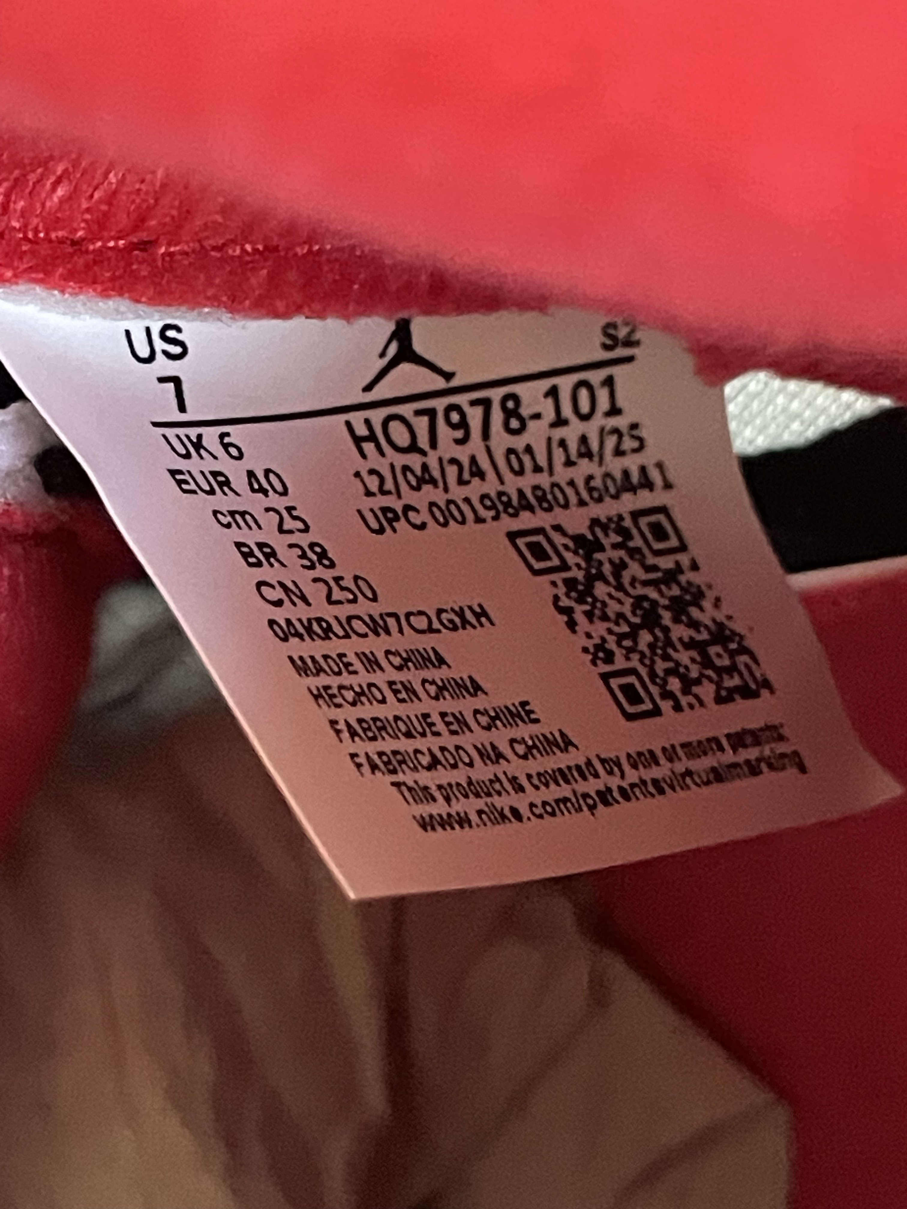 Air Jordan 5 OG 'Fire Red Black Tongue' (2025) photo 6