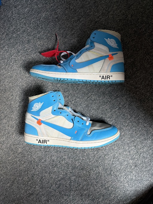 Air Jordan x Off White 1 'Powder Blue' (UNC) (2018)