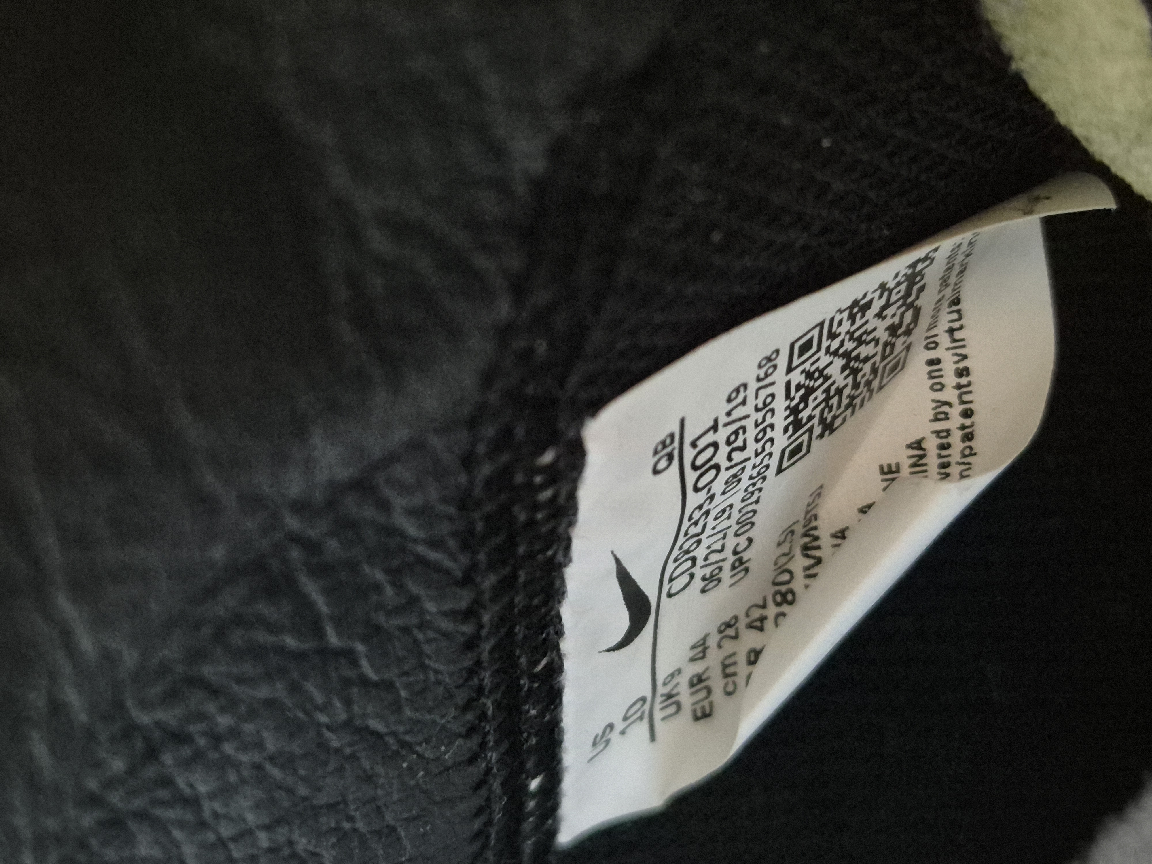 Nike x Slam Jam Blazer Mid Vintage 'Class 1977' Black (Special Box) (2019) photo 6