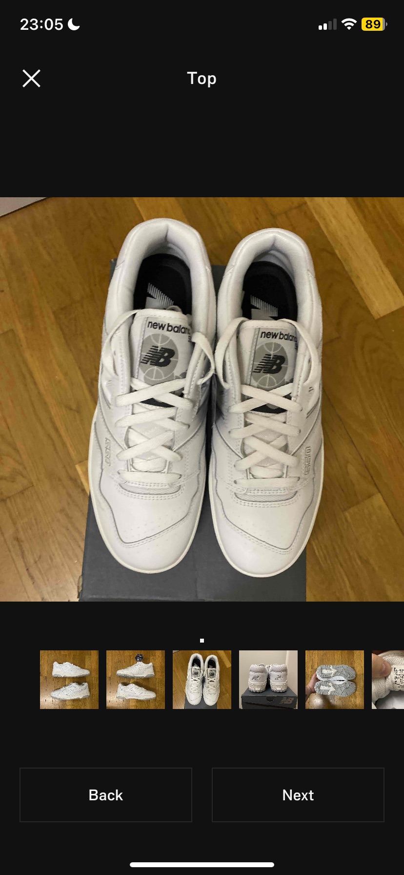 New Balance 550 White (2021) photo 3