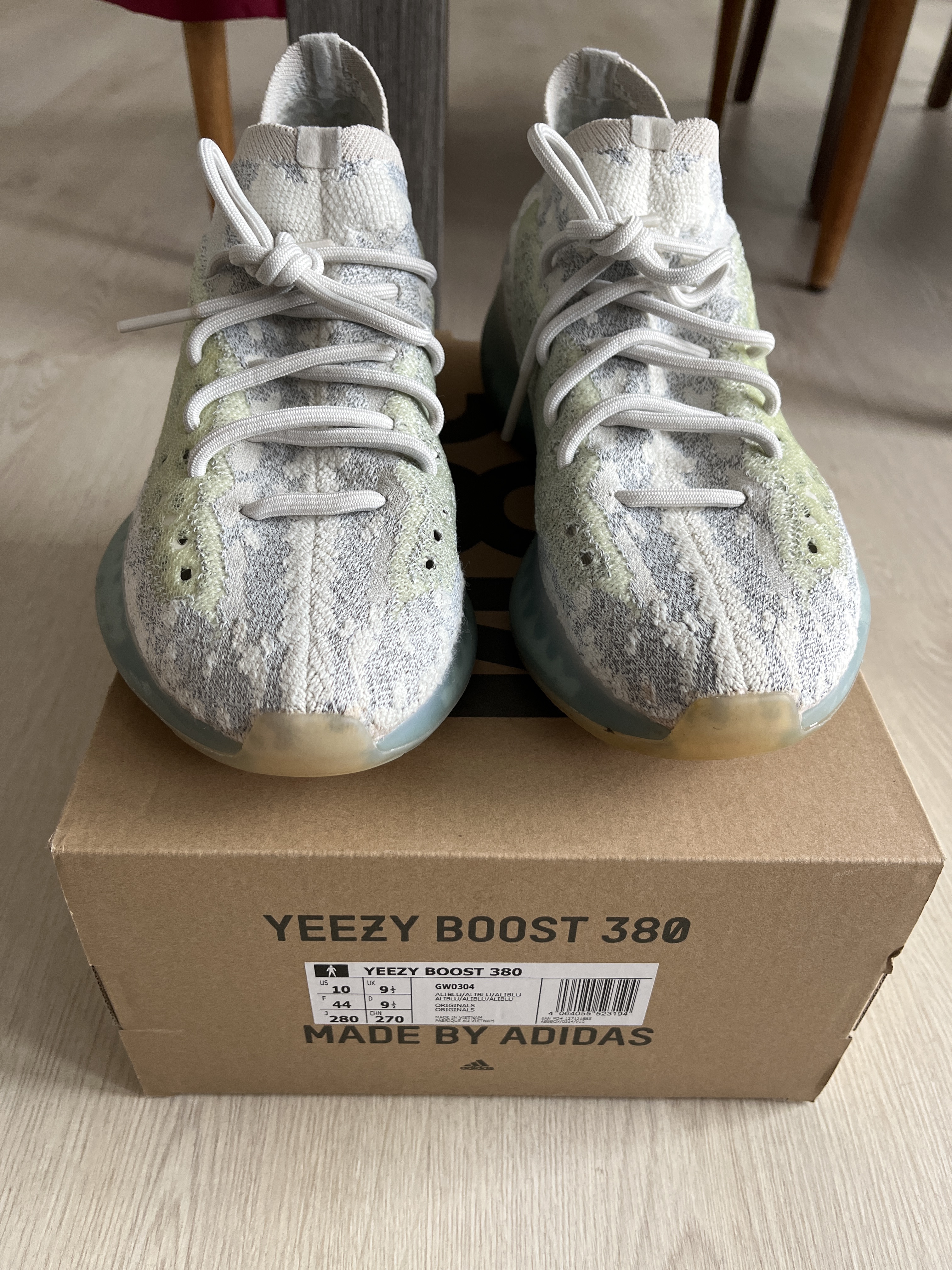 Yeezy Boost 380 'Alien Blue' photo 7