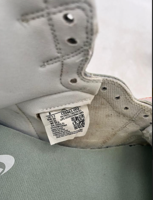 Air Jordan 1 Retro High OG WMNS 'Seafoam' (2021) photo 7