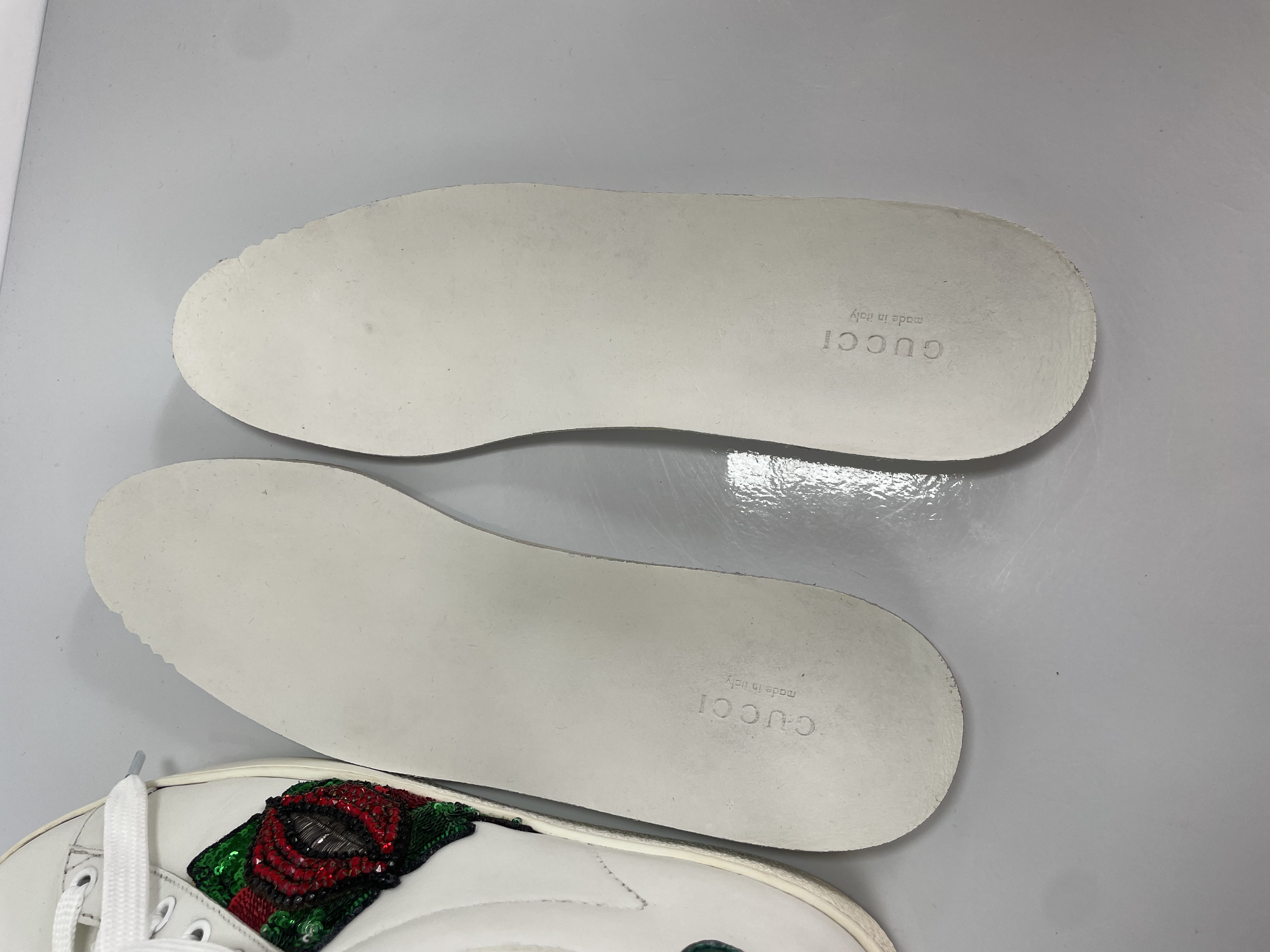 Luxury Gucci Ace Bee White photo 8