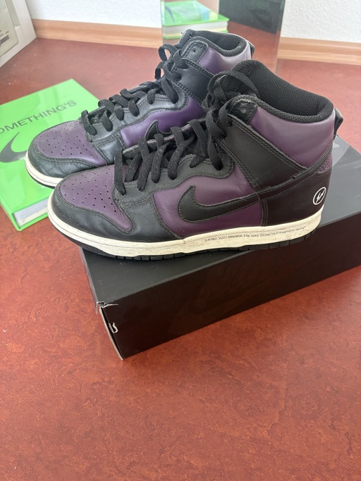 Nike x Fragment Design Dunk High 'Beijing' (2021)