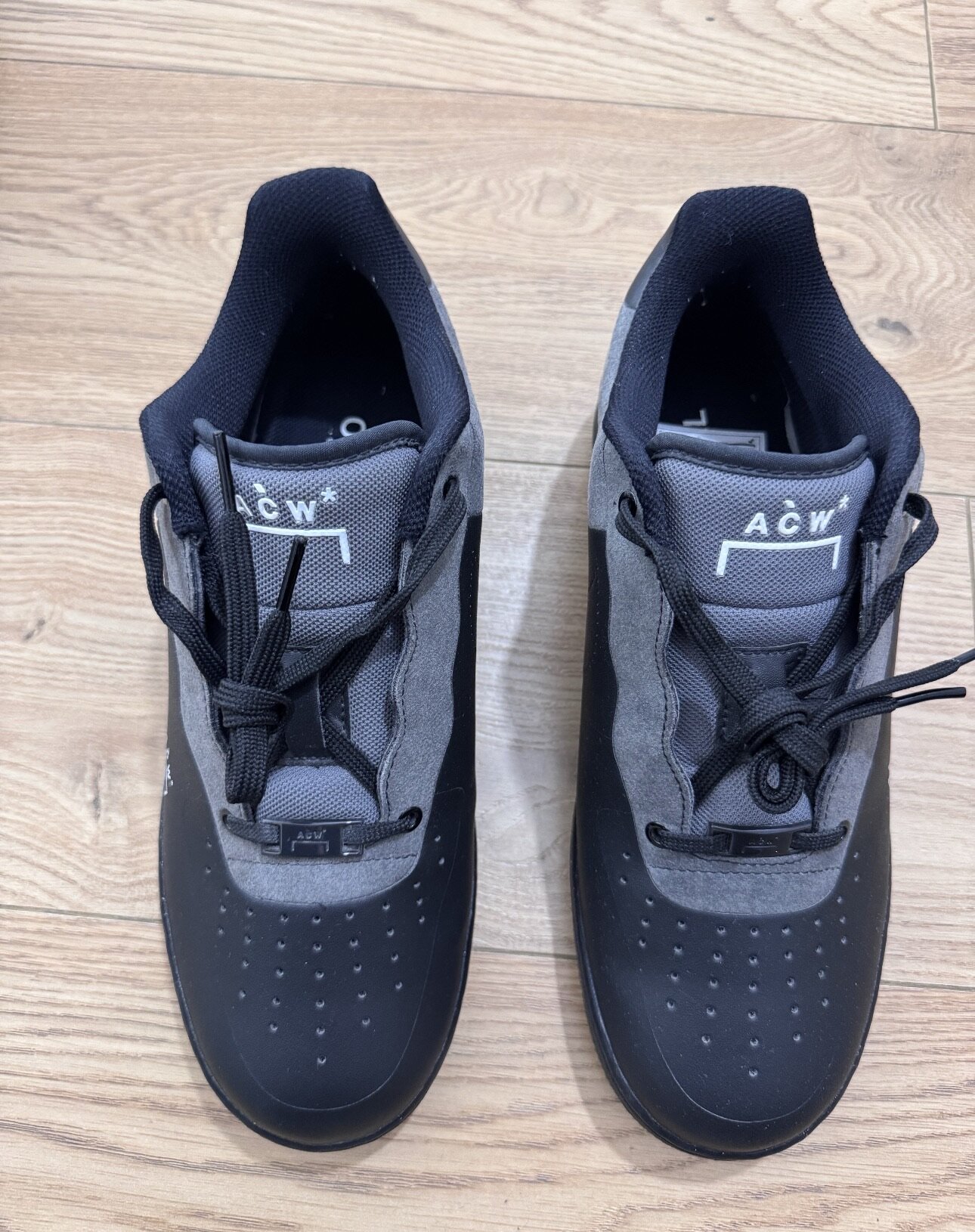 Nike x A-Cold-Wall* Air Force ACW AF 1 Low Black Light Grey (2018) photo 3