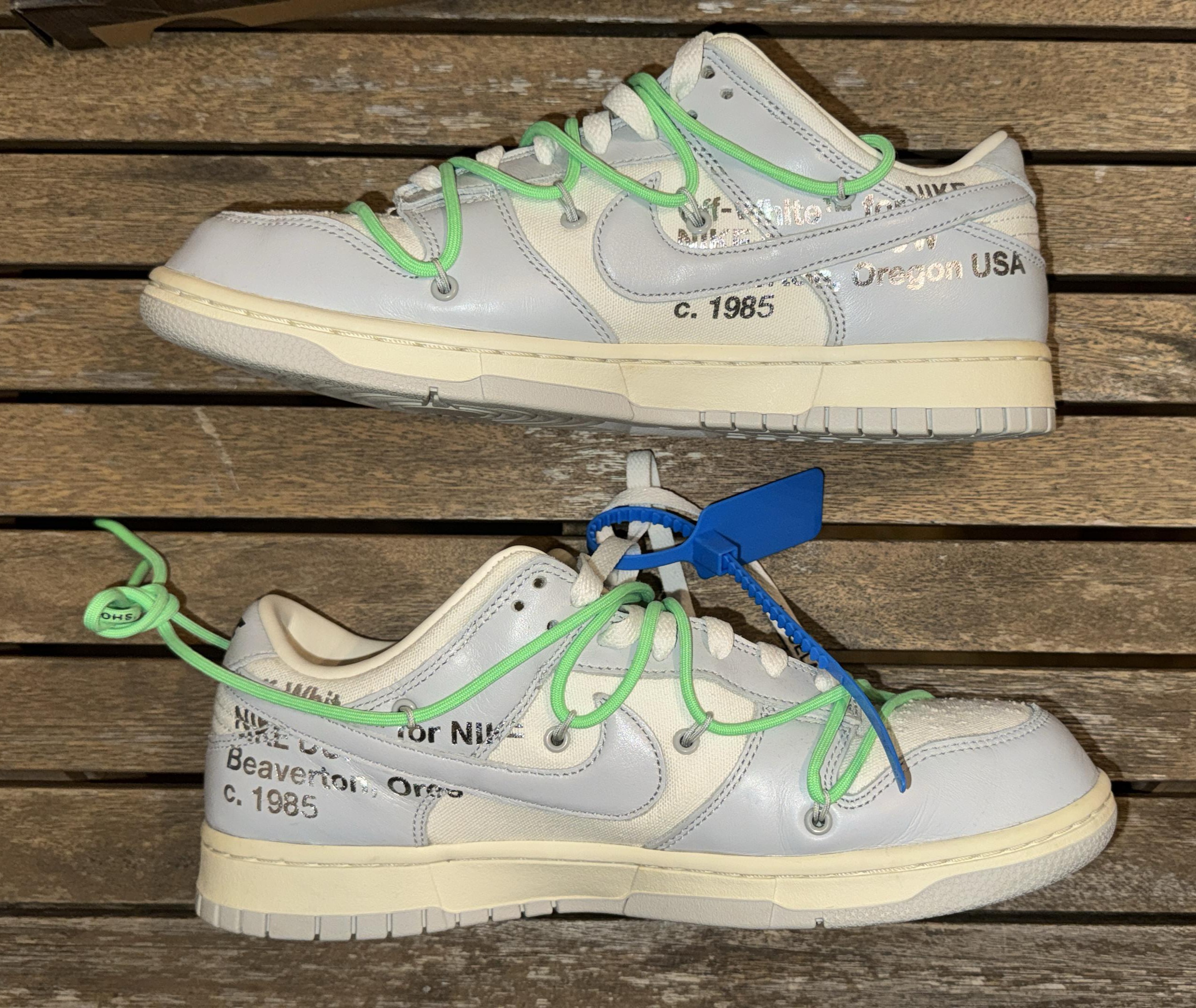 Nike x Off-White Dunk Low 'Lot 26' (2021) photo 2