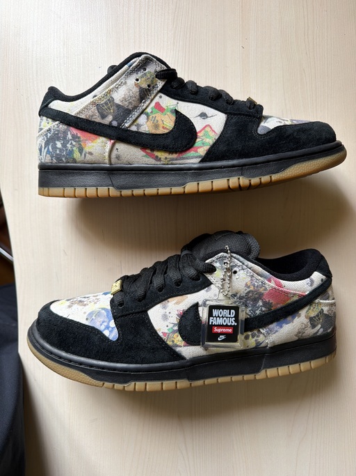Nike SB x Supreme Dunk Low 'Rammellzee' (2023)