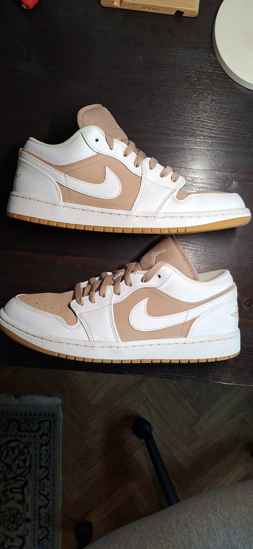Air Jordan 1 Low Tan White (2021)
