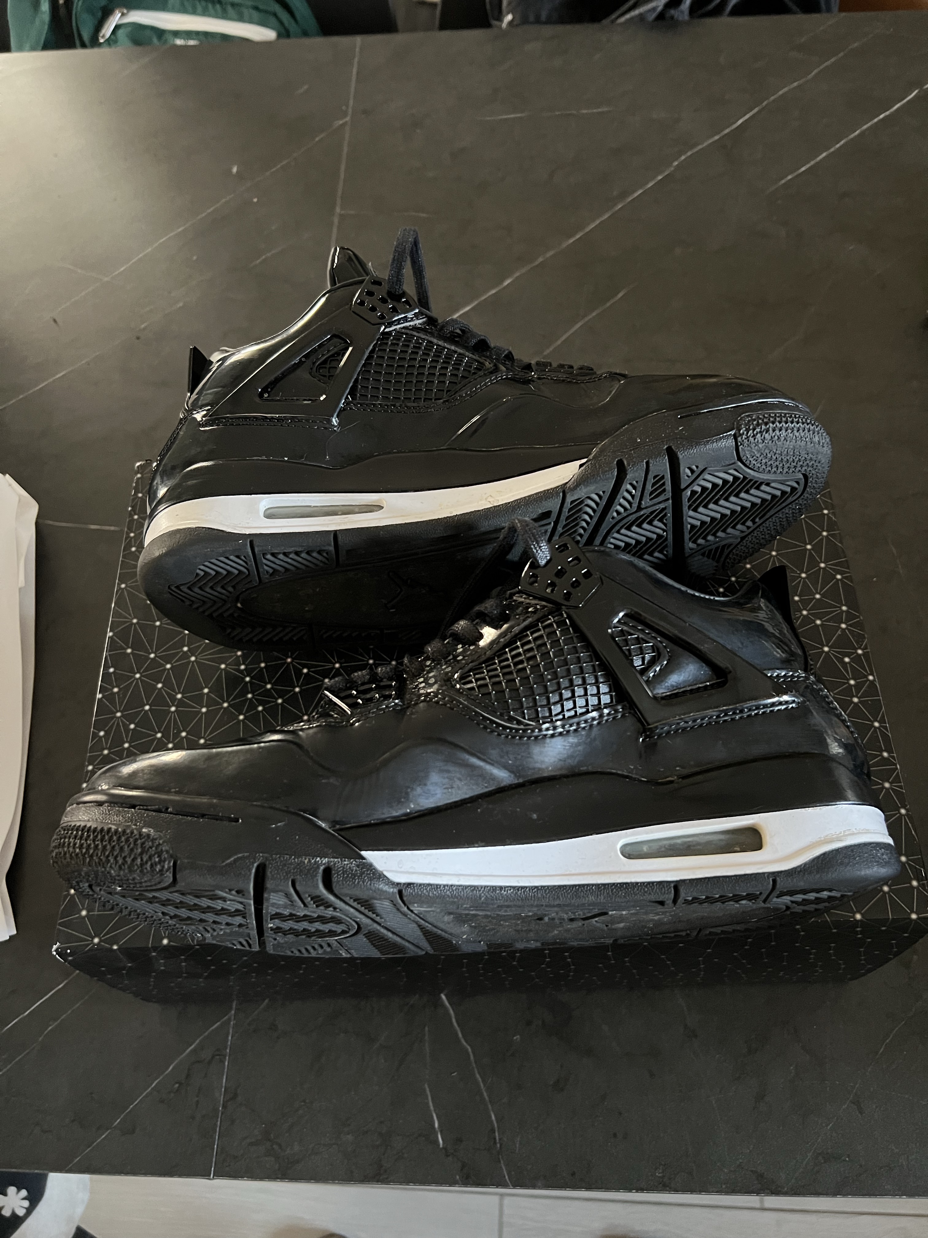 Air Jordan 4 Retro '11Lab4 Black' (2015) photo 2