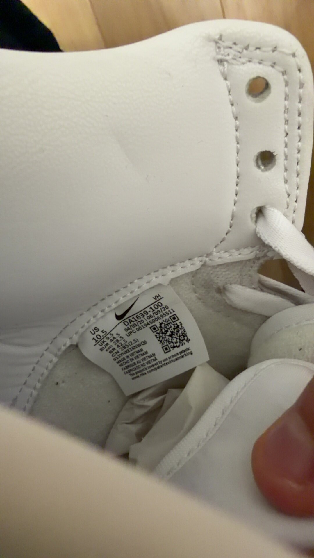 Nike Dunk High Slam Jam White Pure Platinum (2020) photo 4