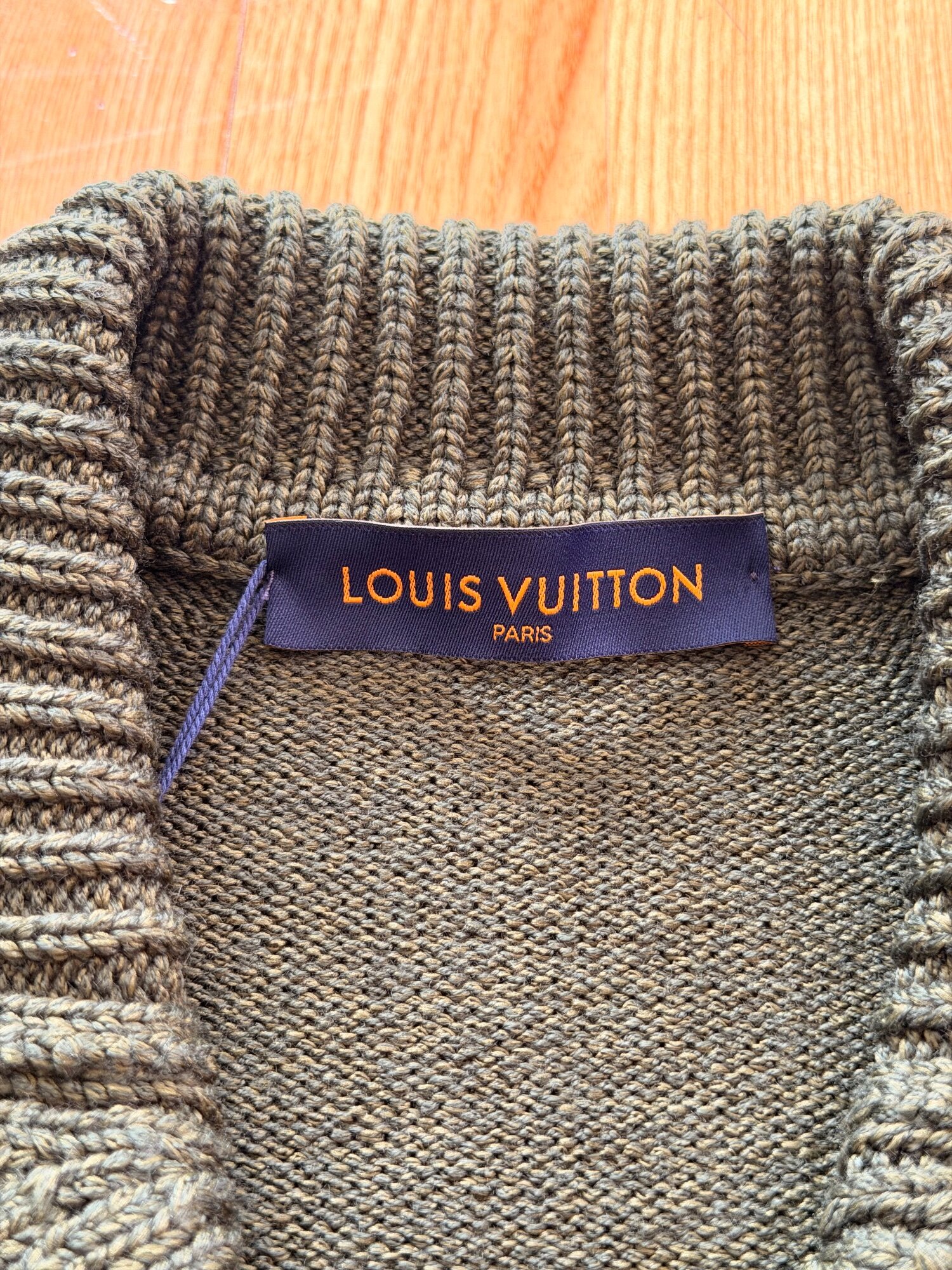 Louis Vuitton LV x NIGO Tiger Intarsia Cardigan photo 3