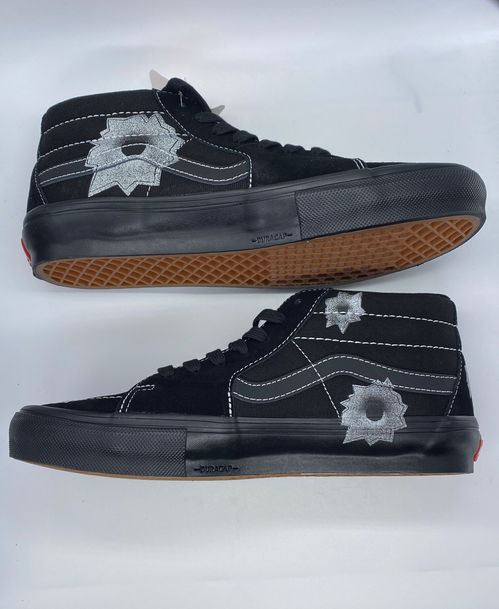 Vans Skate Grosso Mid Supreme x Nate Lowman Black photo 2