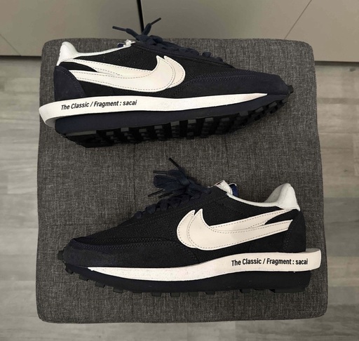 Nike x sacai x Fragment LDWaffle 'Blue Void' (2021)