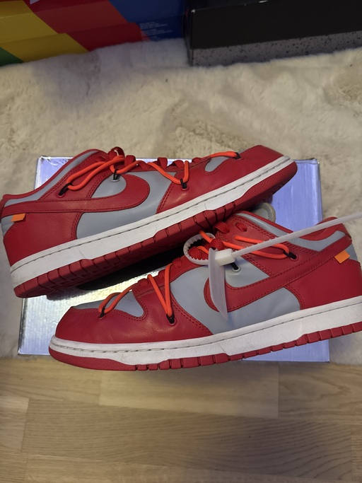 Nike x Off White Dunk Low 'University Red' (2019)