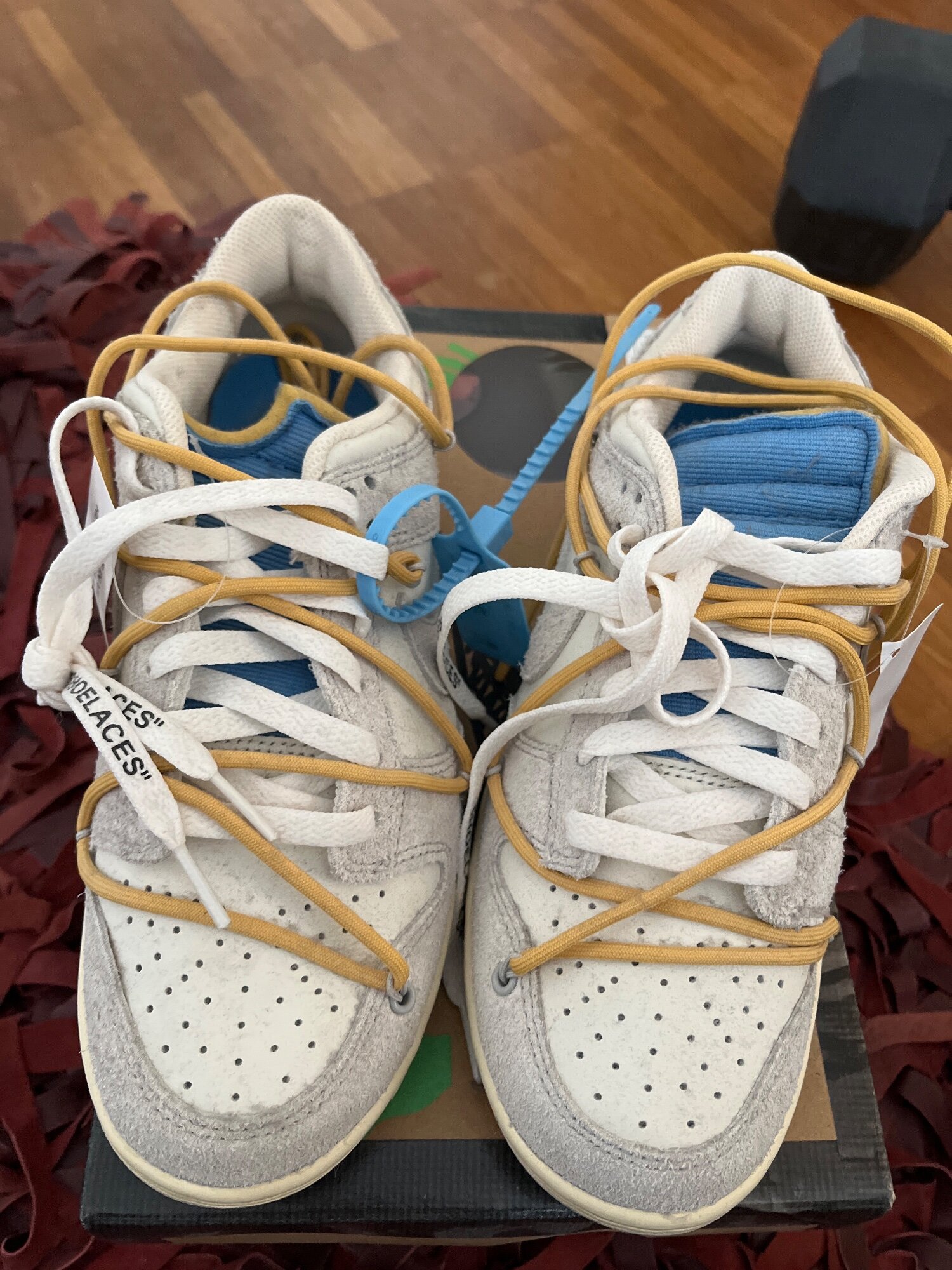 Nike x Off-White Dunk Low 'Lot 16' (2021) photo 3