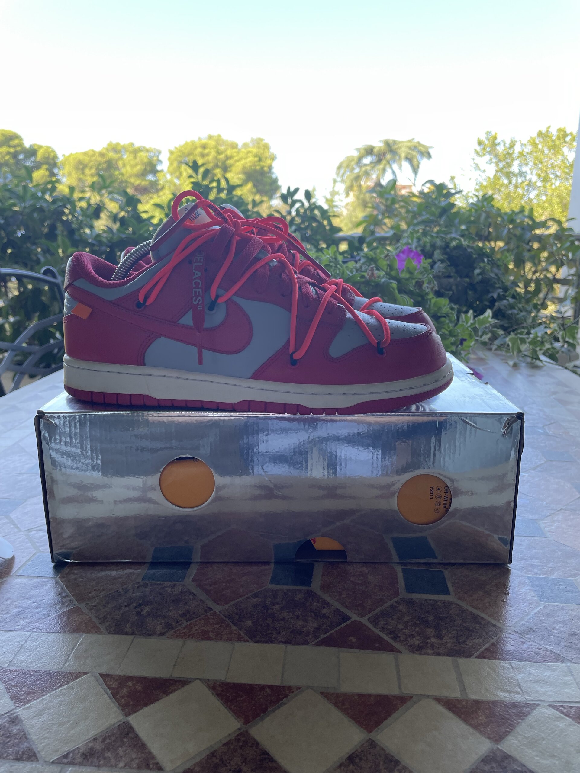 Nike x Off White Dunk Low 'University Red' (2019) photo 10