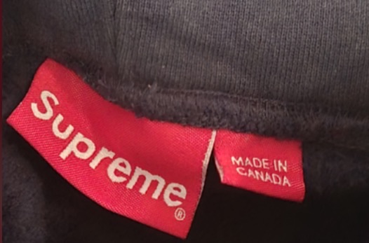 Supreme Restless Youth Hooded Sweatshirt Navy (SS20) photo 3