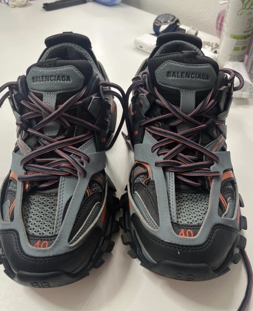 Balenciaga Track Sneaker 'Blue Grey Red' (2019)