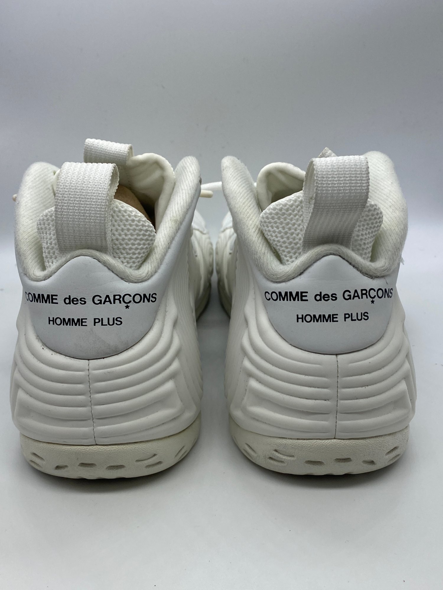 Nike x Comme Des Garcons Homme Plus Air Foamposite One White (2021) photo 4