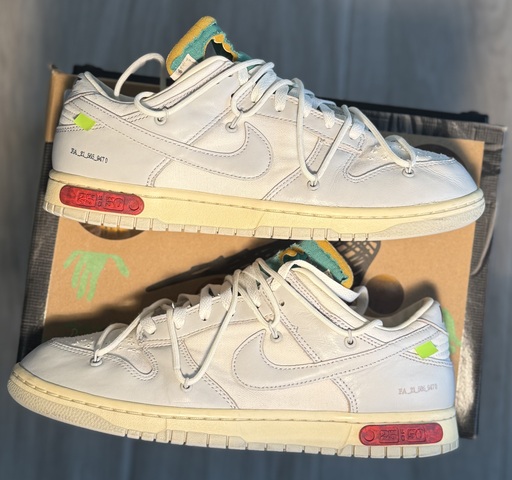 Nike x Off-White Dunk Low 'Lot 25' (2021)