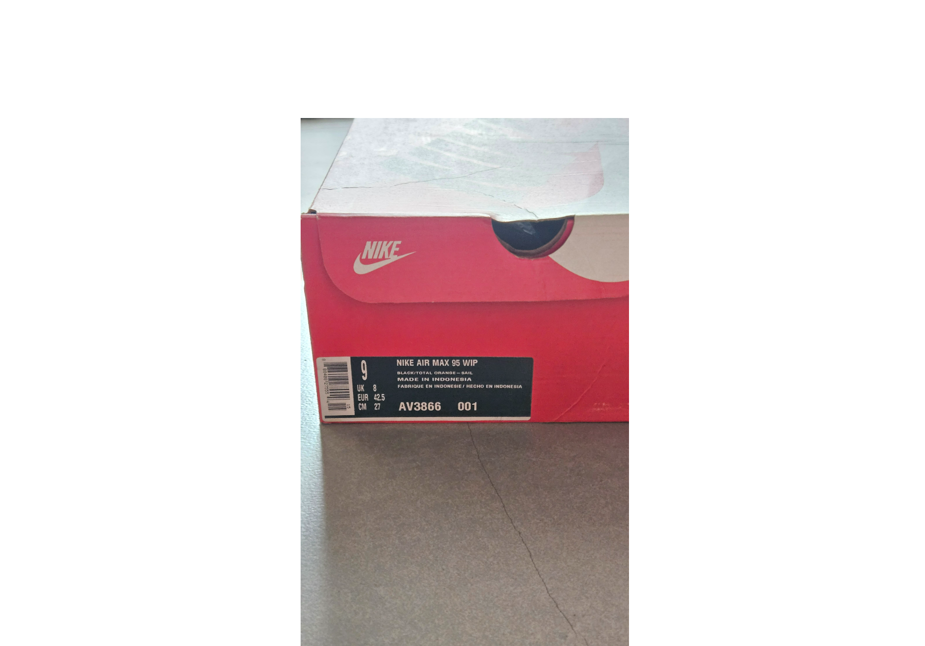 Nike x Carhartt WIP Air Max 95 photo 7