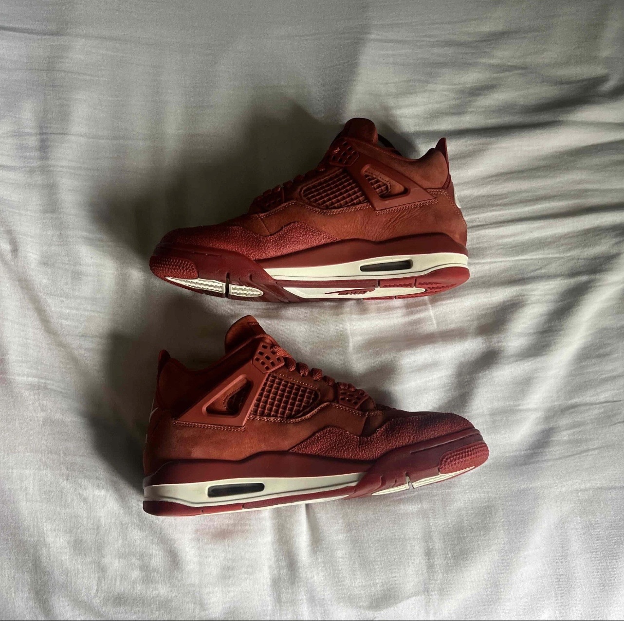 Air Jordan x Nigel Sylvester 4 OG 'Brick By Brick' (2025) photo 2