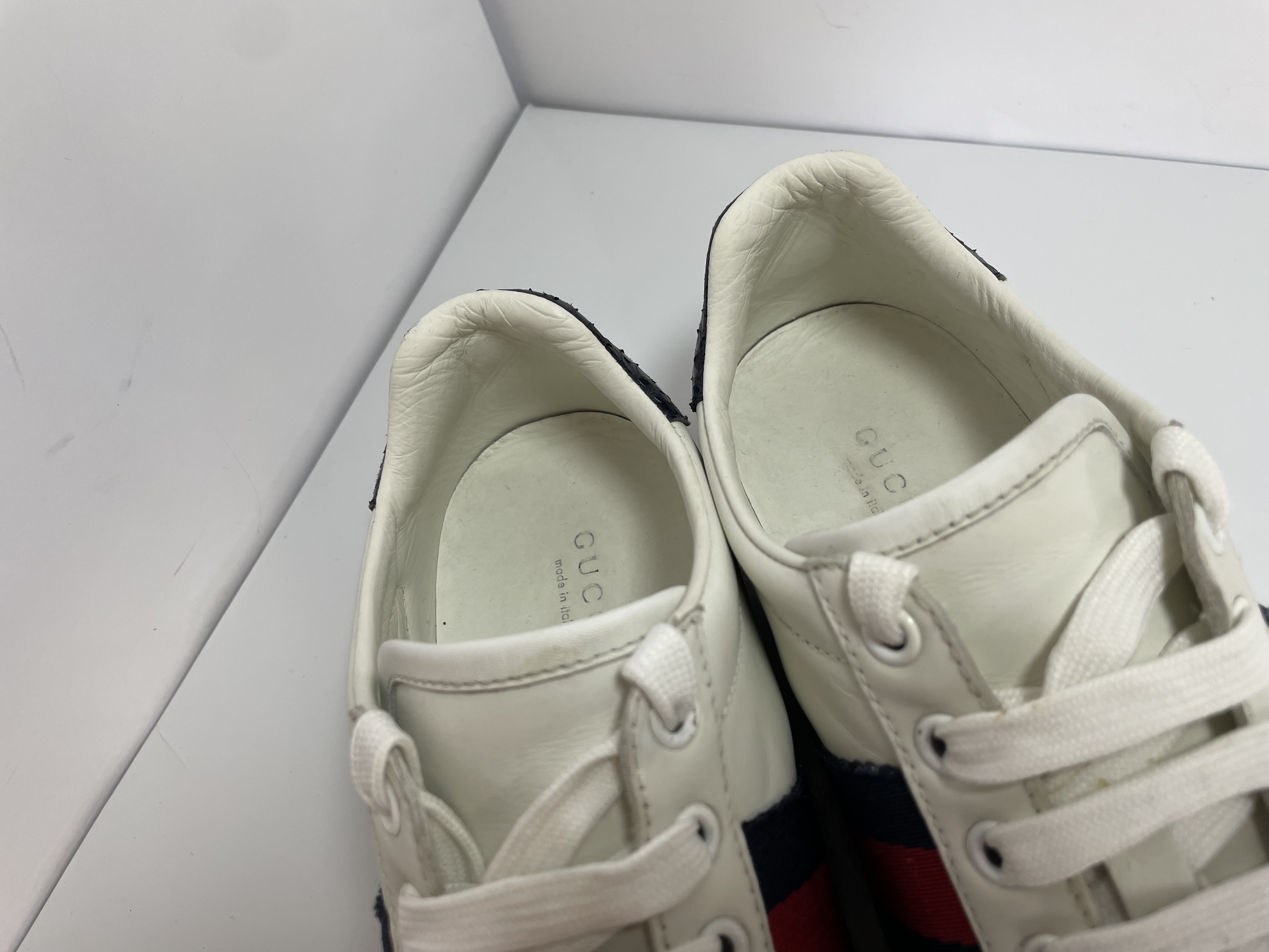 Luxury Gucci Ace Bee White photo 4