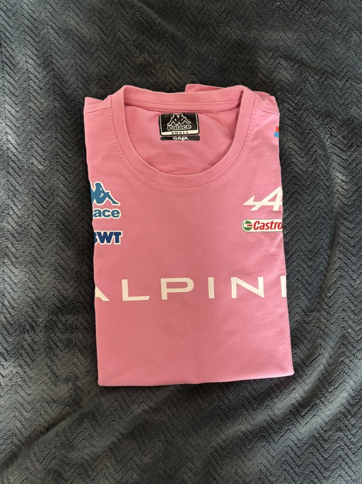 Palace x Kappa For Alpine T-Shirt Pink (FW23)