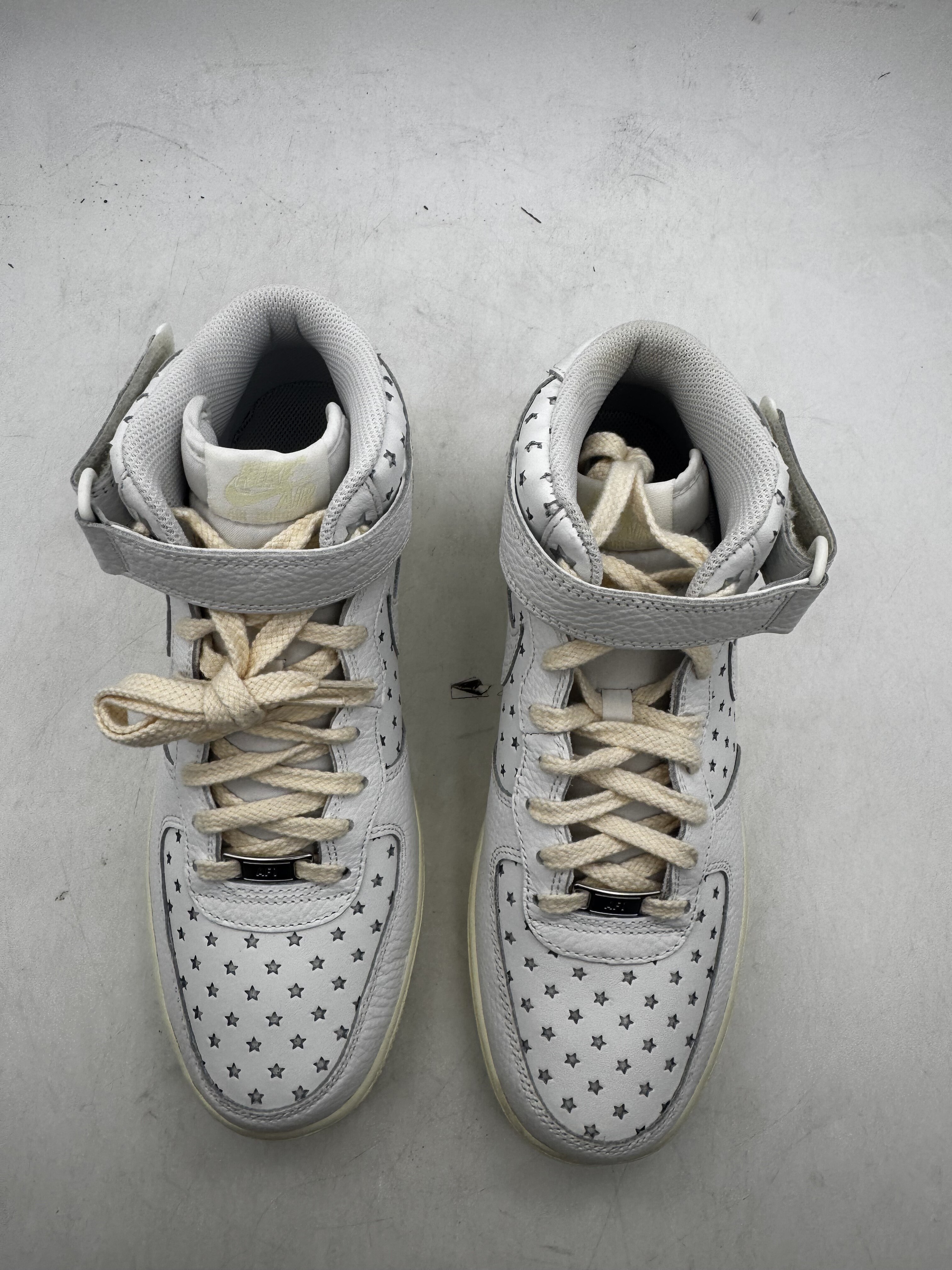 Nike Air Force 1 Mid Star Cut-Out White (2022) photo 3