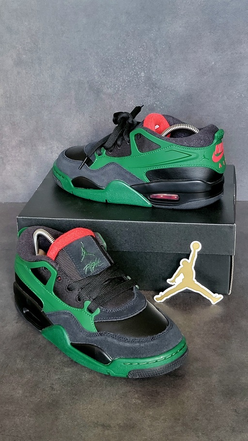 Air Jordan 4 RM 'Black & Gorge Green' (2025)