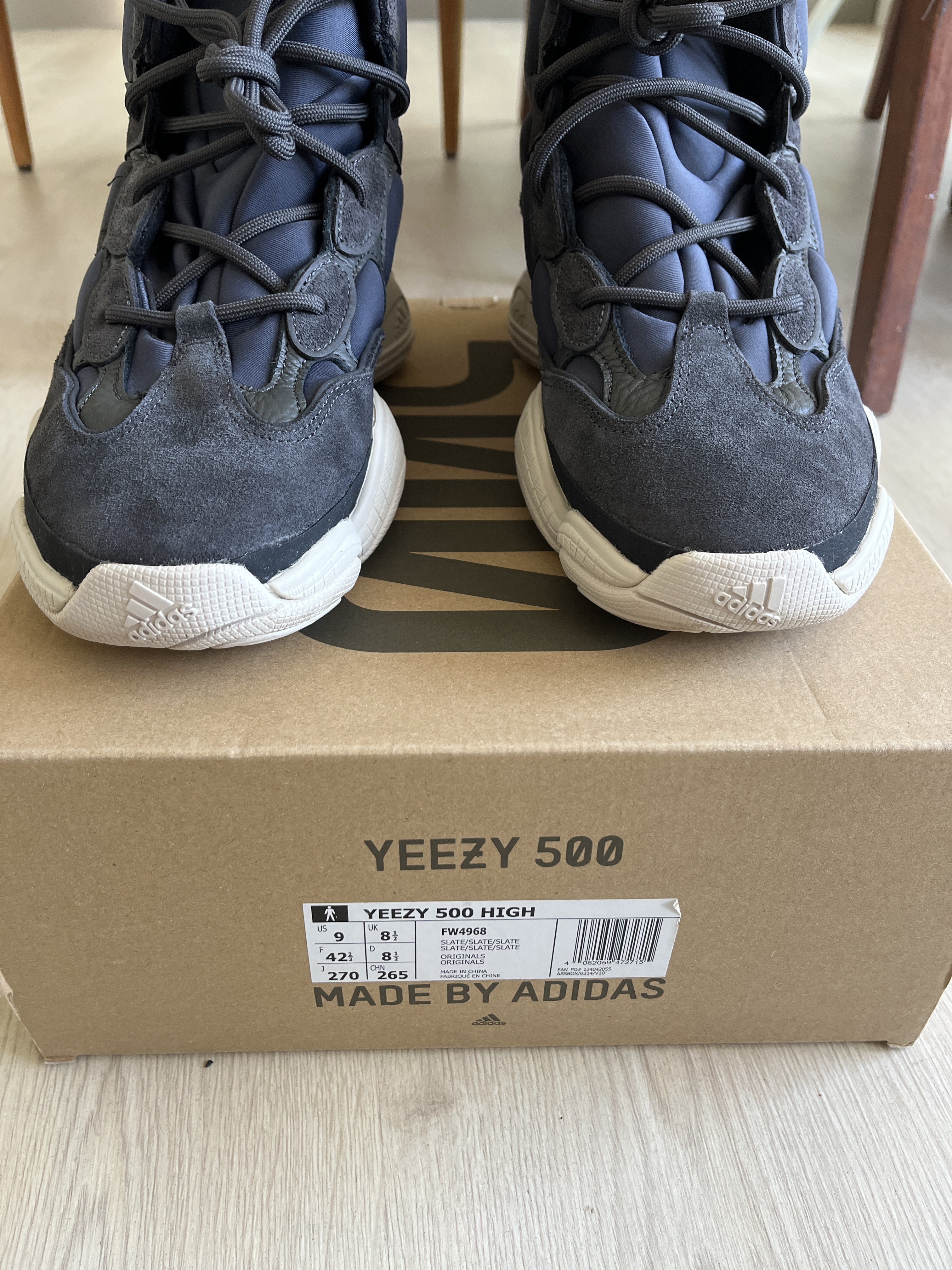 Yeezy 500 High 'Slate' (2019) photo 7