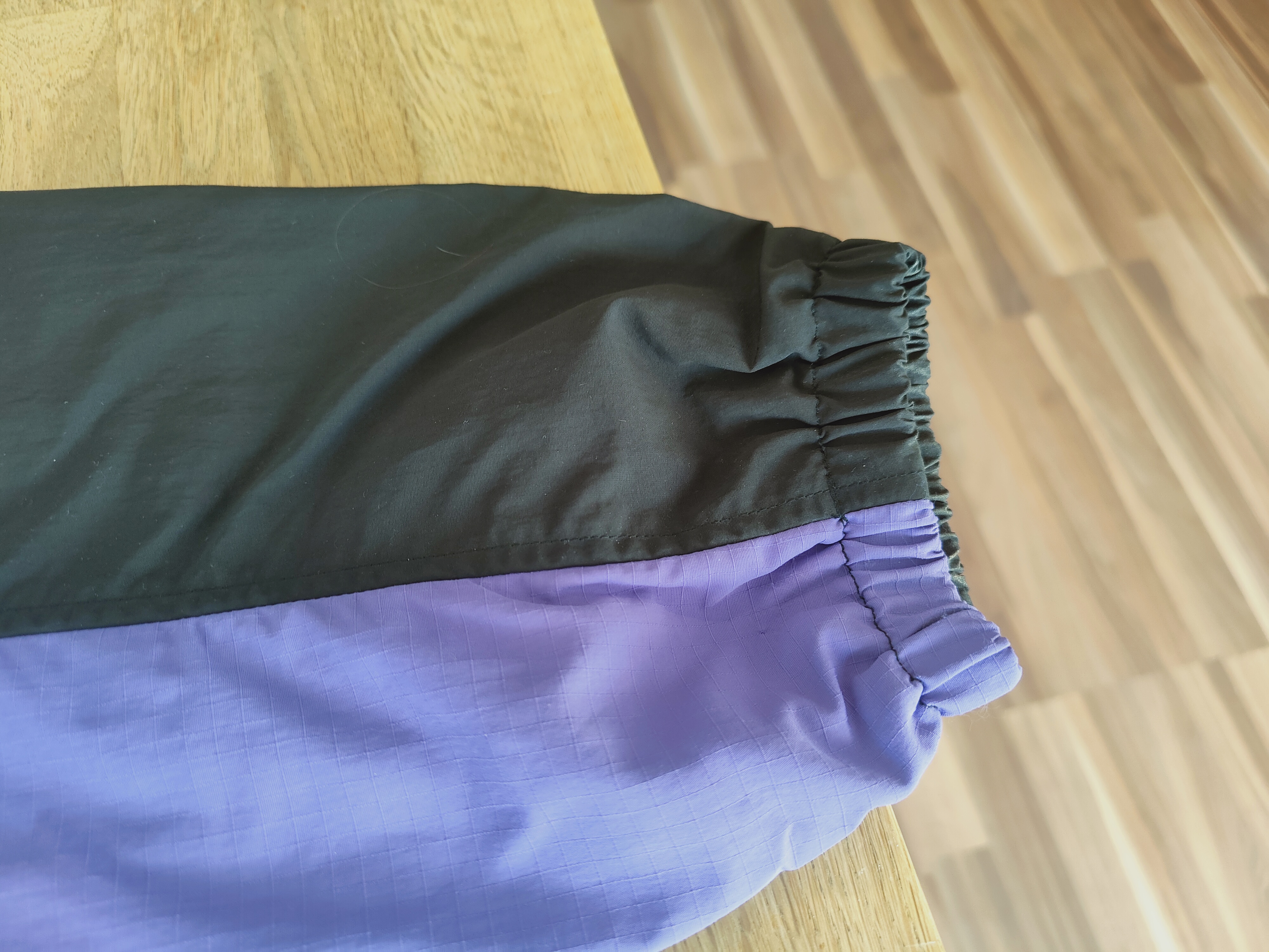Palace x New Balance Pop Over Shell Jacket Black/Purple (SS23) photo 5