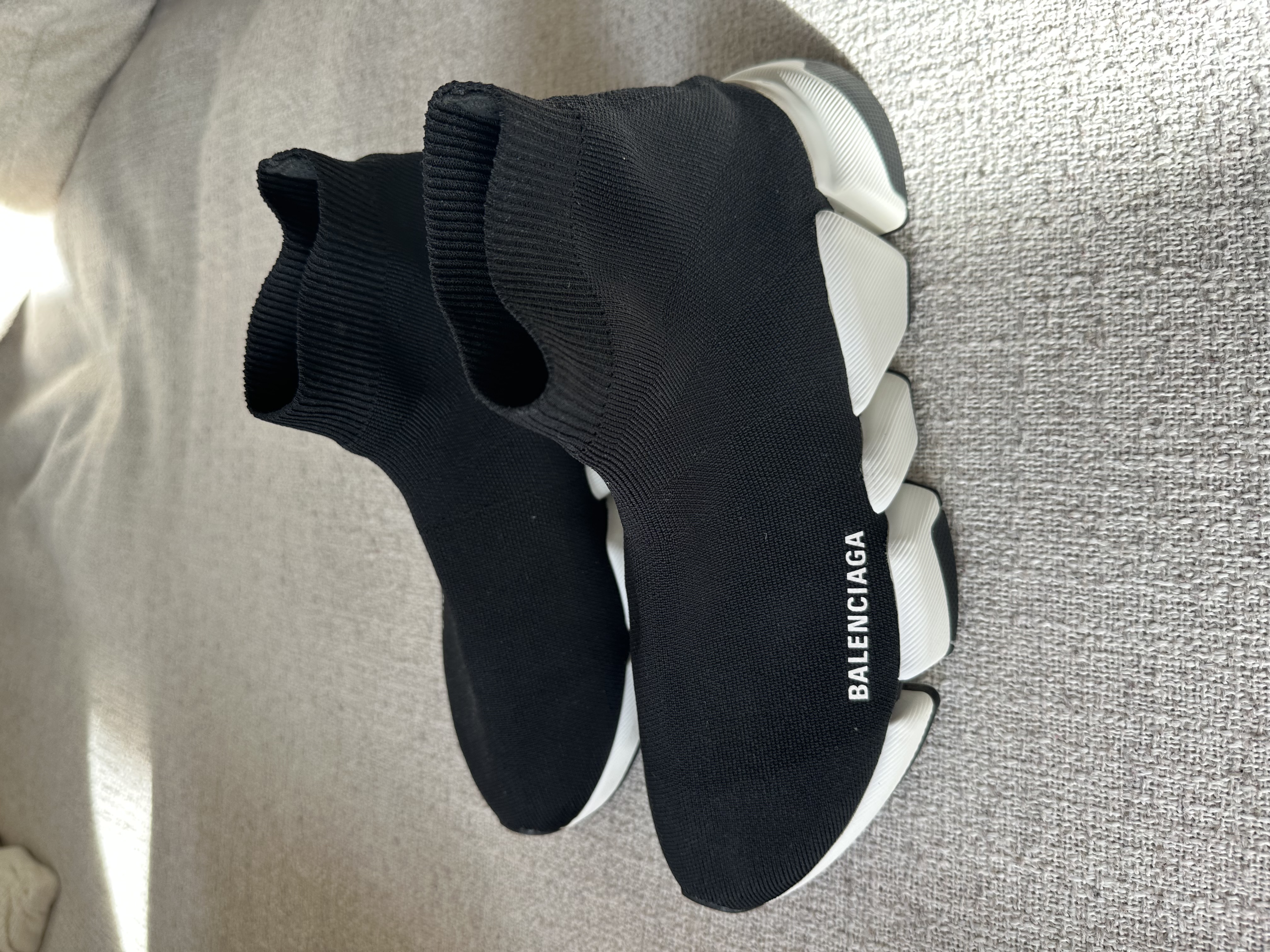 Balenciaga Speed 2 'Black White' photo 1