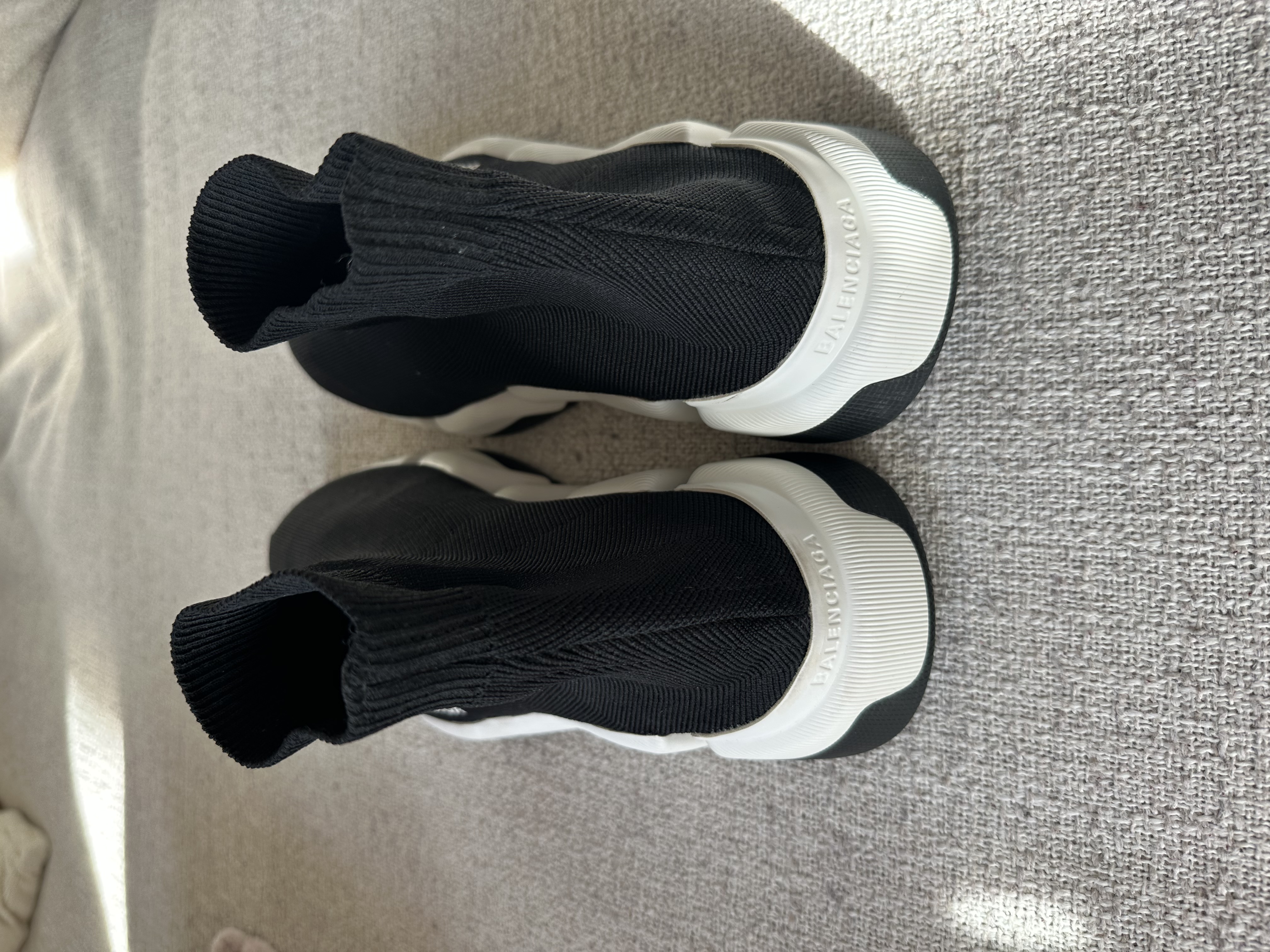 Balenciaga Speed 2 'Black White' photo 4