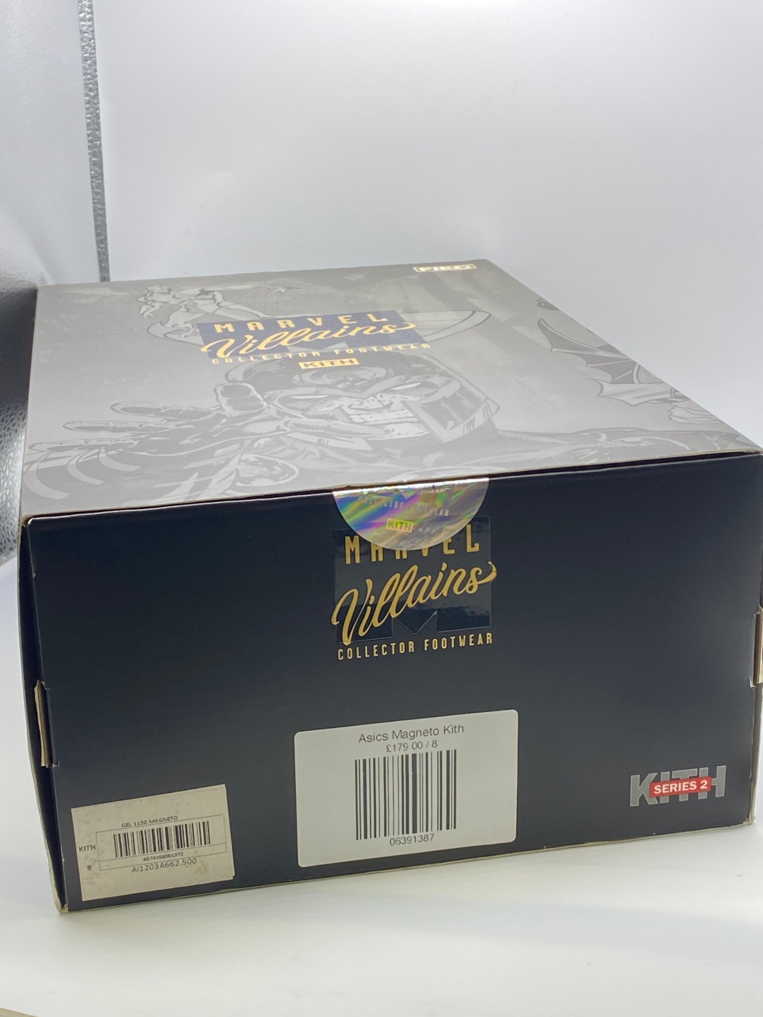 ASICS Gel-1130 Kith Marvel Villains Magneto Opened Box (Comic Not Included) photo 7