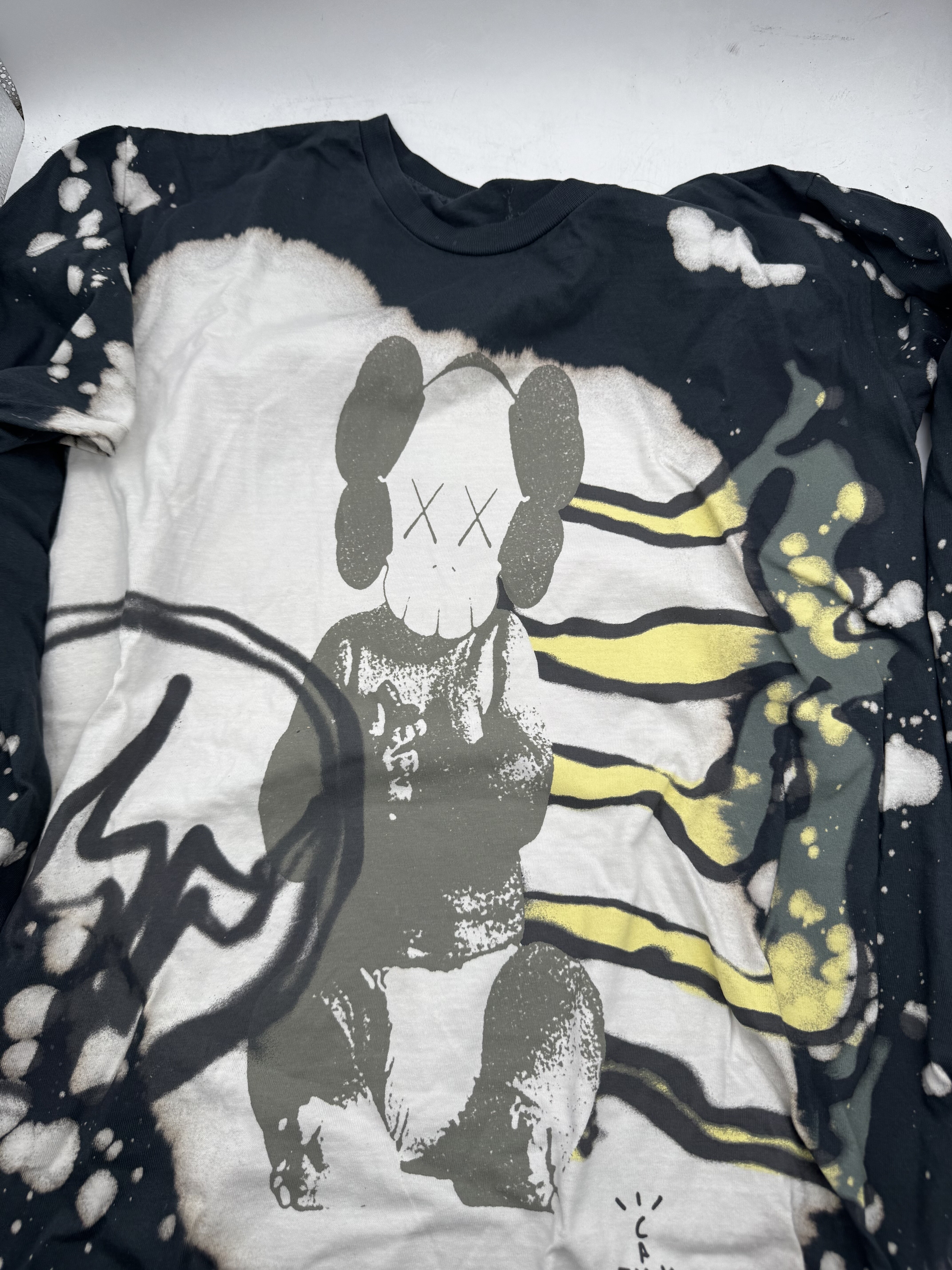 Travis Scott Cactus Jack + Kaws For Fragment L/S Tee Multi Grey (SS21) photo 6