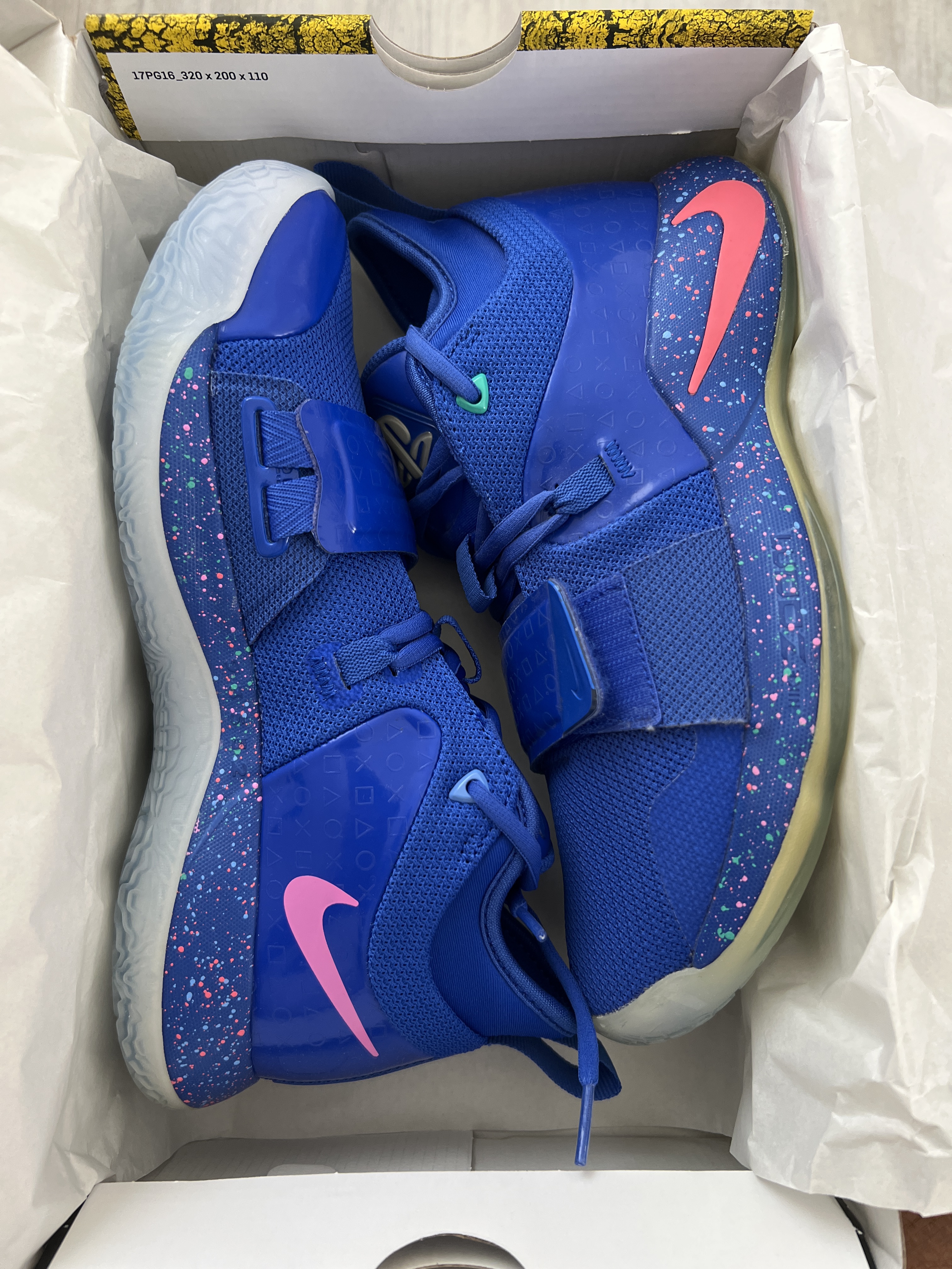 Nike x PlayStation PG 2.5 Blue (2018) photo 1