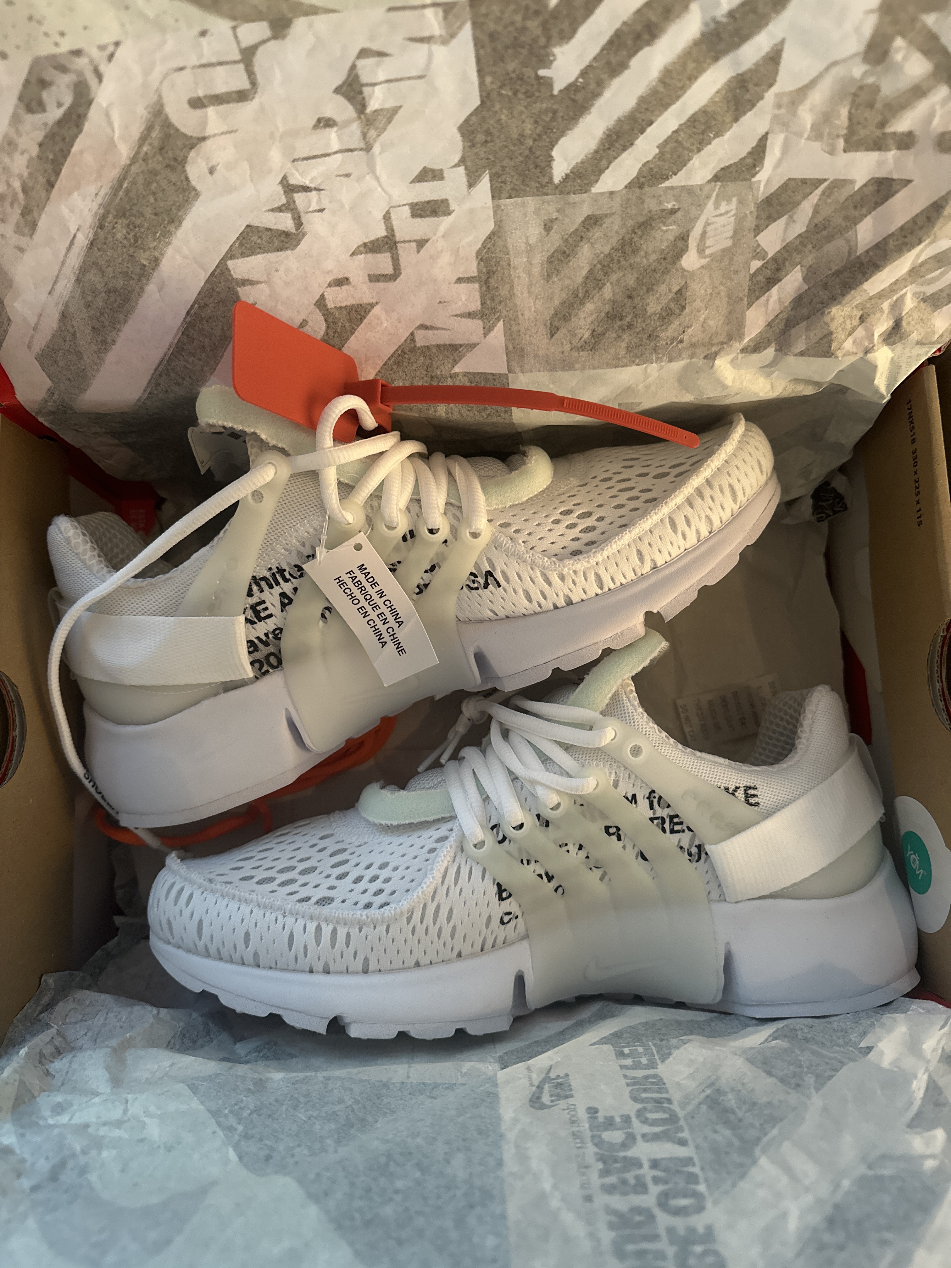Nike x Off White Air Presto 'White' (2018) photo 2