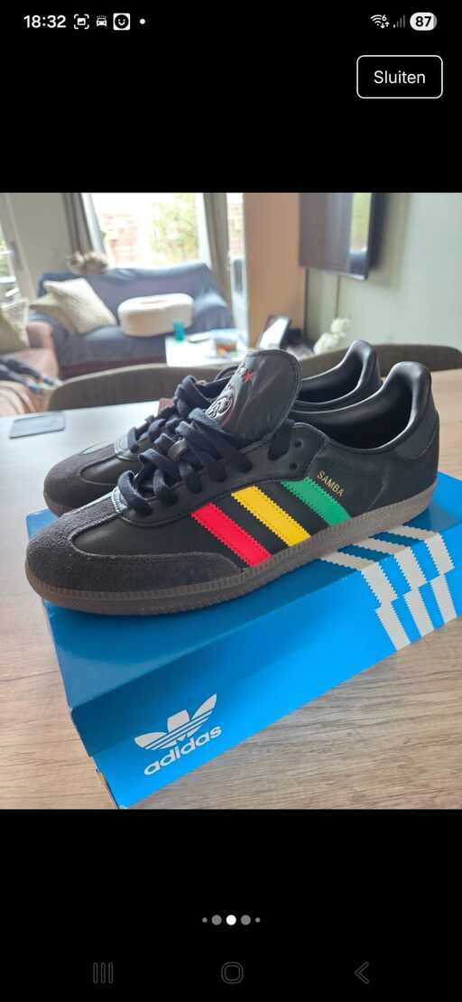 Adidas Samba OG 'Ajax Bob Marley 3 Little Birds' (2021)